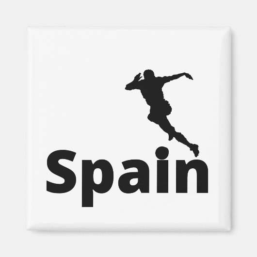 Spanje Voetbal Magneet (Voorkant)