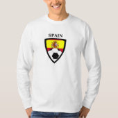 Spanje Voetbal T-shirt (Voorkant)
