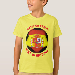 Spanje Voetbal T-shirt