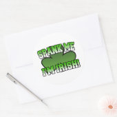 Spank Me Je suis un Autocollant irlandais (Enveloppe)