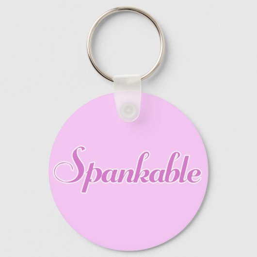 Spank me sleutelhanger (Voorkant)