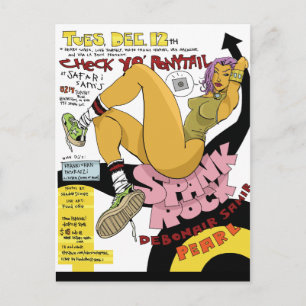 Spank Rock Briefkaart