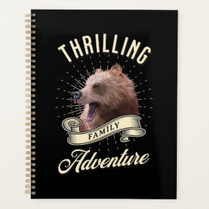 Spannend Familiaal Avontuur Beer Wildernis Planner