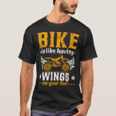 Spannend off-road fietsen! t-shirt (Voorkant)