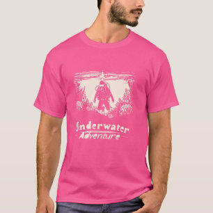 Spannend onderwater avontuur duiken t-shirt