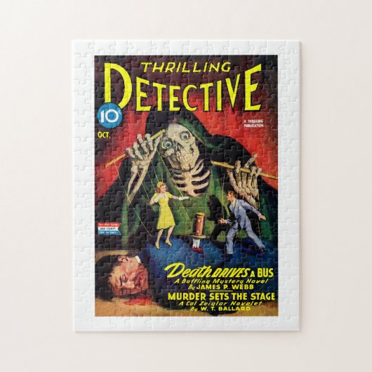 Spannende detective (okt, 1943) legpuzzel (Verticaal)