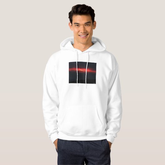 Spannende maar mooie zonsondergang hoodie (Voorkant volledig)