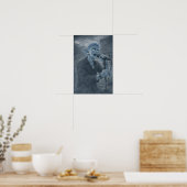 Spanning / Zanger / Voetbalstadion Poster (Keuken)