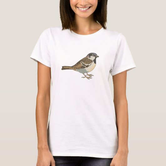 Spanny Sparrow T-shirt (Voorkant)