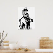 Spantijd Pop Art Poster (Keuken)