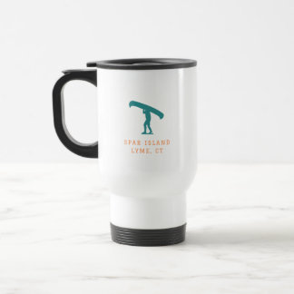 Spar Island Canoe Travel Mug Reisbeker