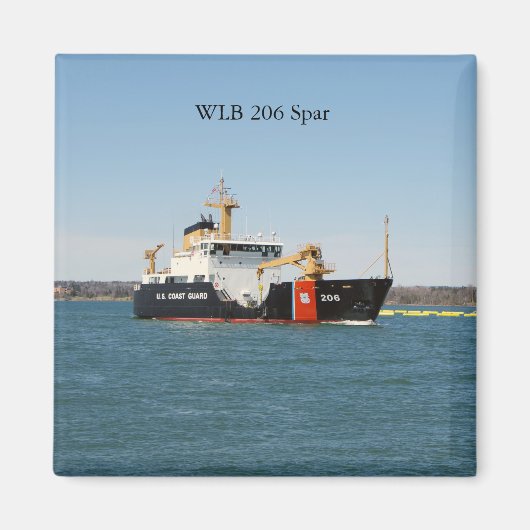 Spar magnet magneet (Voorkant)