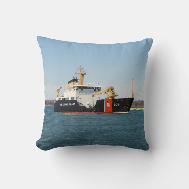 Spar-vierkante kussen (Voorkant)