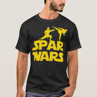 Spar Wars  for Karate Taekwondo MMA Martial Arts T-shirt