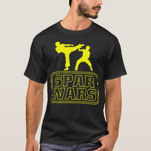 Spar Wars Martial Arts Cool Taekwondo T-shirt