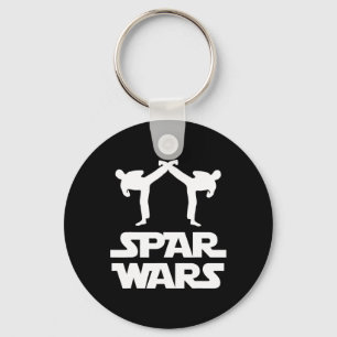 Spar Wars MMA Karate Taekwondo Boksen Vechtkunsten Sleutelhanger