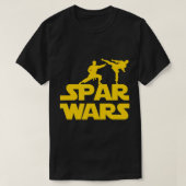 Spar Wars T-Shirt for Karate, Taekwondo, MMA, Mart (Design voorkant)