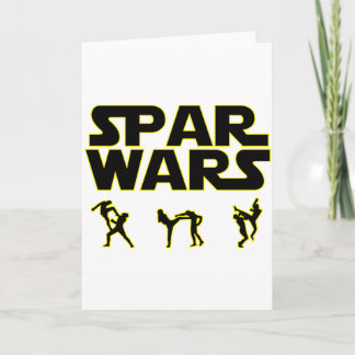 Spar Wars Taekwondo Mma Karate T-shirt  Kaart