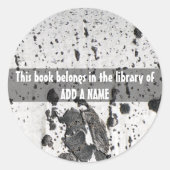 Spare an Aspen Tree Ronde Sticker (Voorkant)