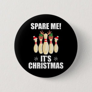 Spare me Het is kerstcadeautje met kerstcadeautjes Ronde Button 5,7 Cm