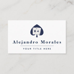 Spare & Speelkaarten Casino Poker Visitekaartje