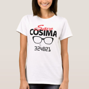 Sparen Cosima van Orphan Black T-shirt