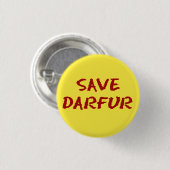 Sparen Darfur Mini Button (Voorkant /achterkant)
