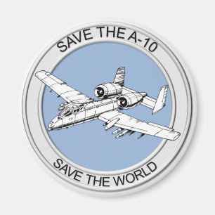 Sparen de A-10 Fridge Magnet Magneet