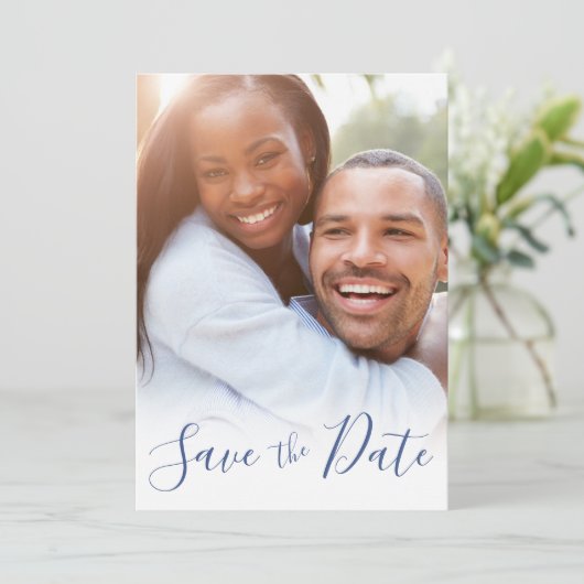 Sparen de Aankondiging van de Datum Dreamweaver Fo (Staand voorkant)