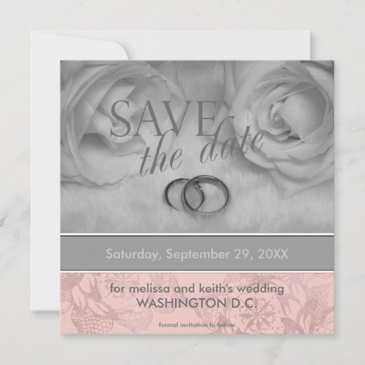 Sparen de Aankondigingen van de Datum (Voorkant)