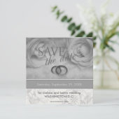 Sparen de Aankondigingen van de Datum (Staand voorkant)