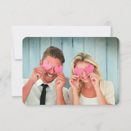 Sparen de Aankondigingen van de Datum (Paars) (Voorkant)