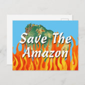 Sparen de Amazone Briefkaart (Voorkant / Achterkant)