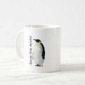 Sparen de Arctic Polyart Penguin Mok (Voorkant links)