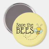 Sparen de Bees Magnet Magneet (Voorkant / Achterkant)