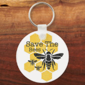 Sparen de bijen sleutelhanger (Voorkant)