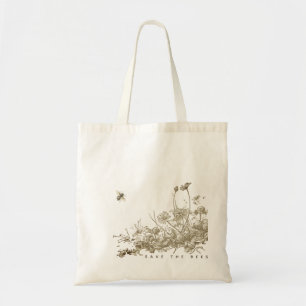 Sparen de Bijen Wilde Canvas tas