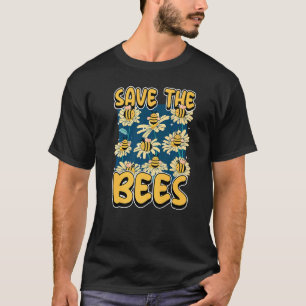 Sparen de bijenenimker schattige honingbijen die t-shirt