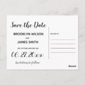 Sparen de Bloemen van de Herfst van de Briefkaart (Achterkant)