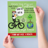 Sparen de bosbrochure flyer (Hand)