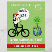 Sparen de bosbrochure flyer (Achterkant)