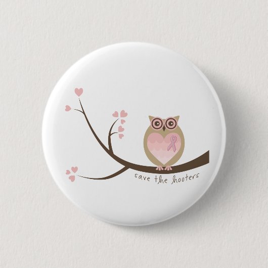 Sparen de Button van de Ronde van Hooters (Voorkant)