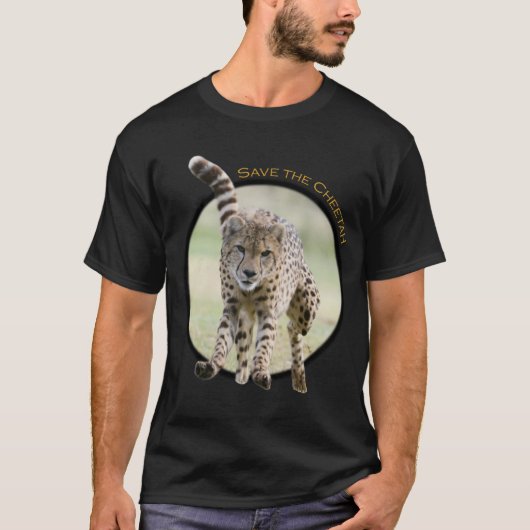Sparen de Cheetah T-shirt (Voorkant)