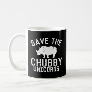 Sparen de Chubby Unicorns Fat Rhino Koffiemok