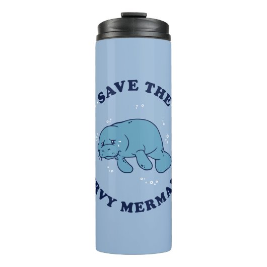 Sparen de Curvy Mermaids Thermosbeker (Voorkant)