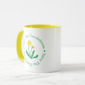 Sparen de Dandelions Mok (Voorkant links)