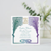 Sparen de Datapleekensreep Reeks 1103a Save The Date (Staand voorkant)