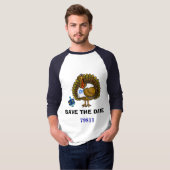 Sparen de Datum 79811 Thanksgivukkah T-Shirt (Voorkant volledig)