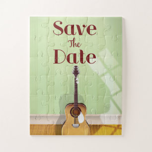 Sparen de Datum Akoestische Guitar Legpuzzel