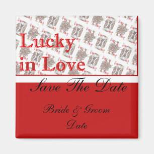 Sparen de Datum Casino Las Vegas Wedding Magnets Magneet